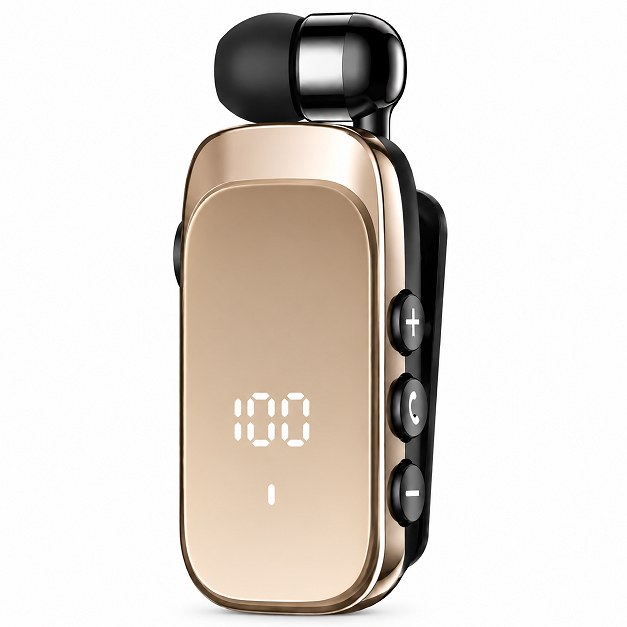 Ακουστικό Bluetooth Πέτου Clip-On με Διπλό Μικρόφωνο - ENC Μείωση Θορύβου, Οθόνη LED, 20 ώρες Ομιλίας, Γρήγορη Φόρτιση USB-C Ακουστικό Bluetooth Πέτου Clip-On με Διπλό Μικρόφωνο - ENC Μείωση Θορύβου, Οθόνη LED, 20 ώρες Ομιλίας, Γρήγορη Φόρτιση USB-C