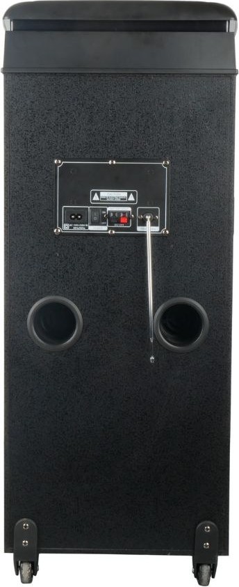 Φορητό Ηχείο Bluetooth Karaoke 60W με 2 Ασύρματα Μικρόφωνα - 2x8