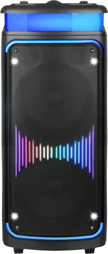 Φορητό Ηχείο Bluetooth Karaoke 60W με 2 Ασύρματα Μικρόφωνα - 2x8