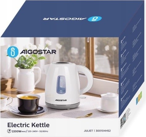 Ηλεκτρικός Βραστήρας 1.2L 2200W – Γρήγορος Βρασμός Νερού - Κομψός Σχεδιασμός, Ένδειξη Στάθμης, Ιδανικός για Κουζίνα & Γραφείο Ηλεκτρικός Βραστήρας 1.2L 2200W – Γρήγορος Βρασμός Νερού - Κομψός Σχεδιασμός, Ένδειξη Στάθμης, Ιδανικός για Κουζίνα & Γραφείο