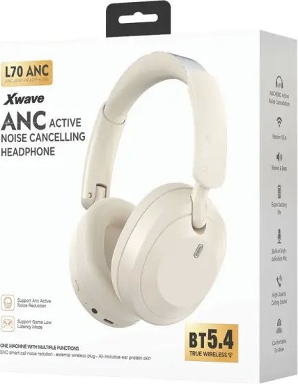 Ασύρματα Ακουστικά Over-Ear – Ενεργή Ακύρωση Θορύβου & Bluetooth 5.4