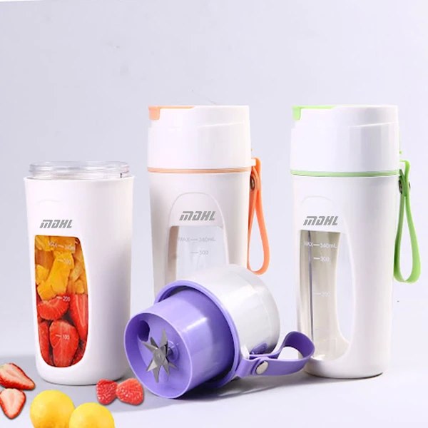 Φορητό Μπλέντερ Smoothie – 340ml με 8 Λεπίδες & Επαναφορτιζόμενη Μπαταρία - Ιδανικό για Γυμναστήριο, Γραφείο & Ταξίδια Φορητό Μπλέντερ Smoothie – 340ml με 8 Λεπίδες & Επαναφορτιζόμενη Μπαταρία - Ιδανικό για Γυμναστήριο, Γραφείο & Ταξίδια