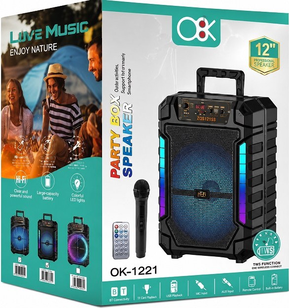 Ηχείο Karaoke Bluetooth – 20W, 12
