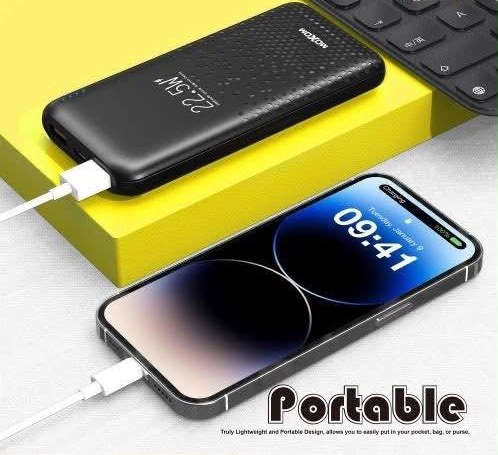 Power Bank 10000mAh 22.5W – Ταχεία Φόρτιση Power Bank 10000mAh 22.5W – Ταχεία Φόρτιση