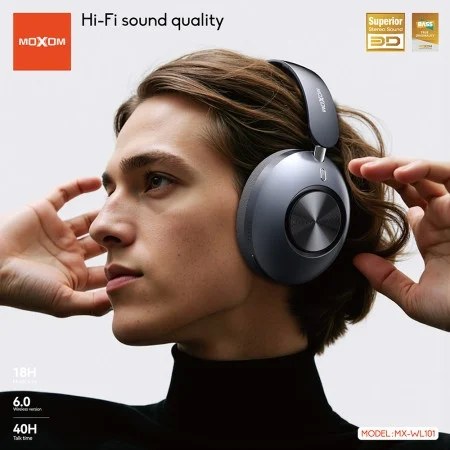 Ασύρματα Ακουστικά Bluetooth – Αναδιπλούμενα με Superior 3D Ήχο - 18 Ώρες Μουσική & 40 Ώρες Χρόνο Ομιλίας Ασύρματα Ακουστικά Bluetooth – Αναδιπλούμενα με Superior 3D Ήχο - 18 Ώρες Μουσική & 40 Ώρες Χρόνο Ομιλίας