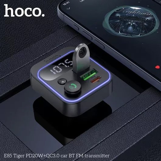 FM Transmitter Αυτοκινήτου – Bluetooth, QC3.0 & PD20W - Ταχεία Φόρτιση, Hands-free Κλήσεις & Αναπαραγωγή Μουσικής