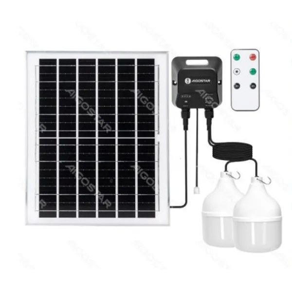 Διπλό Ηλιακό Φωτιστικό 70W – 700lm, 6500K, IP65, Τηλεχειριστήριο & 2 Κρεμαστές Λάμπες για Αυτόνομο Φωτισμό Εσωτερικού/Εξωτερικού Χώρου Διπλό Ηλιακό Φωτιστικό 70W – 700lm, 6500K, IP65, Τηλεχειριστήριο & 2 Κρεμαστές Λάμπες για Αυτόνομο Φωτισμό Εσωτερικού/Εξωτερικού Χώρου