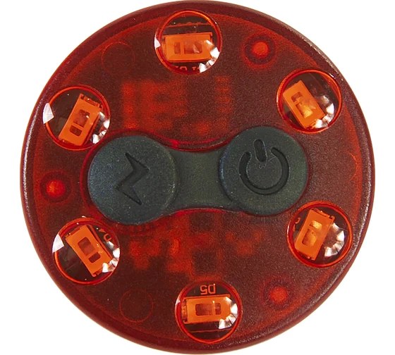 Οπίσθιο Φως Ποδηλάτου USB Επαναφορτιζόμενο – 6 LED, 4 Λειτουργίες Φωτισμού - Ασφάλεια & Ορατότητα στην Πόλη