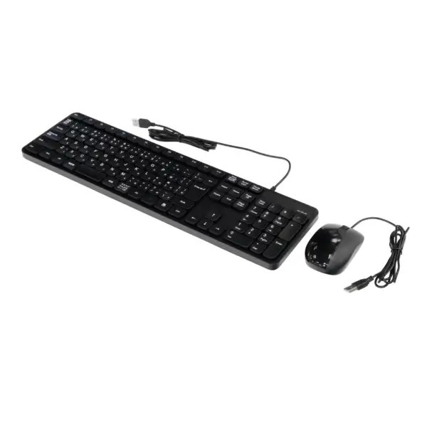 Σετ Ενσύρματο Πληκτρολόγιο & Ποντίκι – Plug & Play