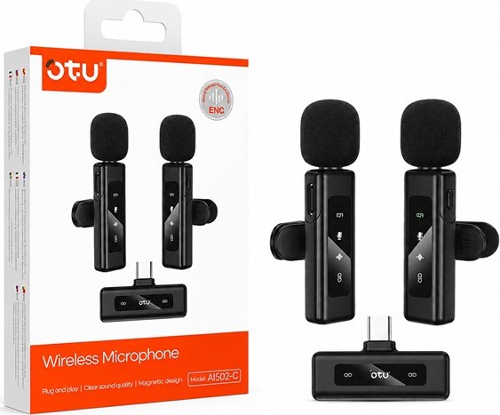Ασύρματο Διπλό Μικρόφωνο Πέτου USB-C – Καθαρός Ήχος για Social Media, Συνεντεύξεις & Video, Plug & Play Σύνδεση Ασύρματο Διπλό Μικρόφωνο Πέτου USB-C – Καθαρός Ήχος για Social Media, Συνεντεύξεις & Video, Plug & Play Σύνδεση