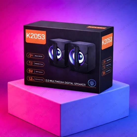 Ηχεία Υπολογιστή 6W με RGB LED - Compact Στερεοφωνικός Ήχος για Gaming & Εργασία - Τροφοδοσία USB, Plug & Play Σύνδεση Ηχεία Υπολογιστή 6W με RGB LED - Compact Στερεοφωνικός Ήχος για Gaming & Εργασία - Τροφοδοσία USB, Plug & Play Σύνδεση