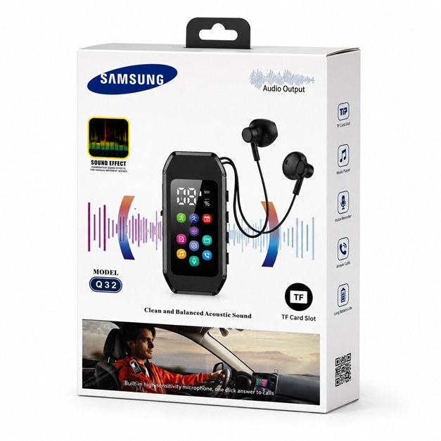 MP3 Player - Έγχρωμη Οθόνη Αφής & TF Card - Ενσύρματα Ακουστικά, Ηχογράφηση, Answer Calls MP3 Player - Έγχρωμη Οθόνη Αφής & TF Card - Ενσύρματα Ακουστικά, Ηχογράφηση, Answer Calls