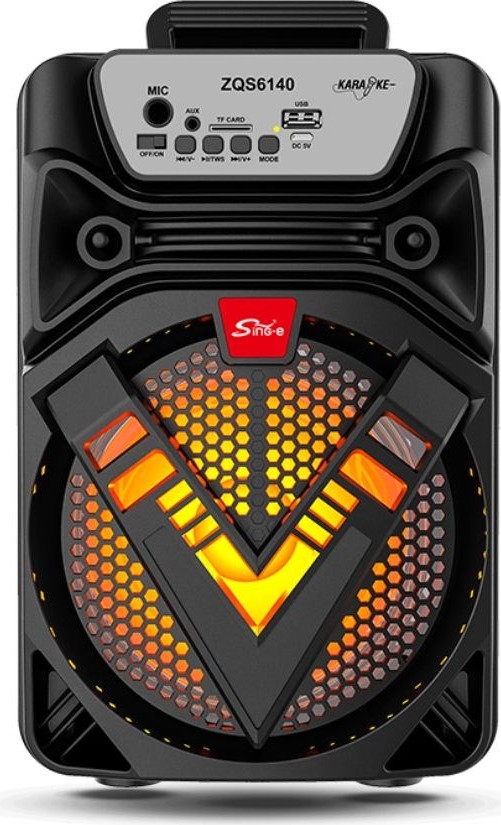 Φορητό Ηχείο Bluetooth - 12W ισχύς, FM & TWS με LED φωτισμό Φορητό Ηχείο Bluetooth - 12W ισχύς, FM & TWS με LED φωτισμό