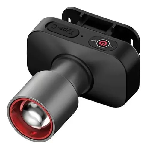 Φακός Κεφαλής - Επαναφορτιζόμενος LED USB-C με Zoom & 3 Λειτουργίες Φακός Κεφαλής - Επαναφορτιζόμενος LED USB-C με Zoom & 3 Λειτουργίες