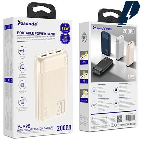 Power Bank Ταχείας Φόρτισης 20000mAh 12W για ταξίδια και καθημερινή χρήση