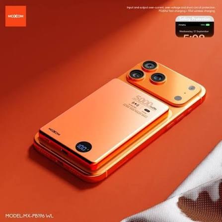 Power Bank 5000mAh - Φόρτιση PD20W, QC22.5W και Ασύρματη 15W MagSafe με Ψηφιακή Οθόνη Power Bank 5000mAh - Φόρτιση PD20W, QC22.5W και Ασύρματη 15W MagSafe με Ψηφιακή Οθόνη