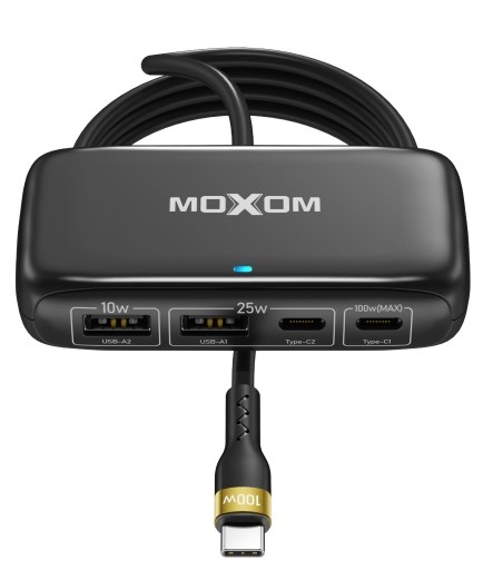 Καλώδιο Φόρτισης PD 100W - 4 σε 1, 2x USB-C & 2x USB-A, 1.5m, Γρήγορη Φόρτιση Καλώδιο Φόρτισης PD 100W - 4 σε 1, 2x USB-C & 2x USB-A, 1.5m, Γρήγορη Φόρτιση