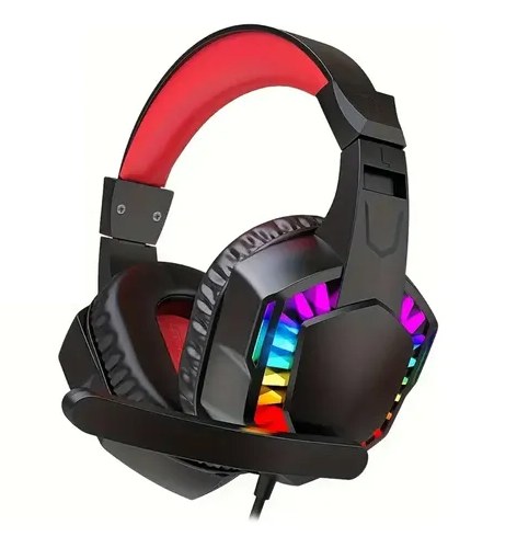 Ενσύρματα Gaming Ακουστικά Weibo G62 με Μικρόφωνο & RGB LED - 2x 3.5mm & USB Ενσύρματα Gaming Ακουστικά Weibo G62 με Μικρόφωνο & RGB LED - 2x 3.5mm & USB