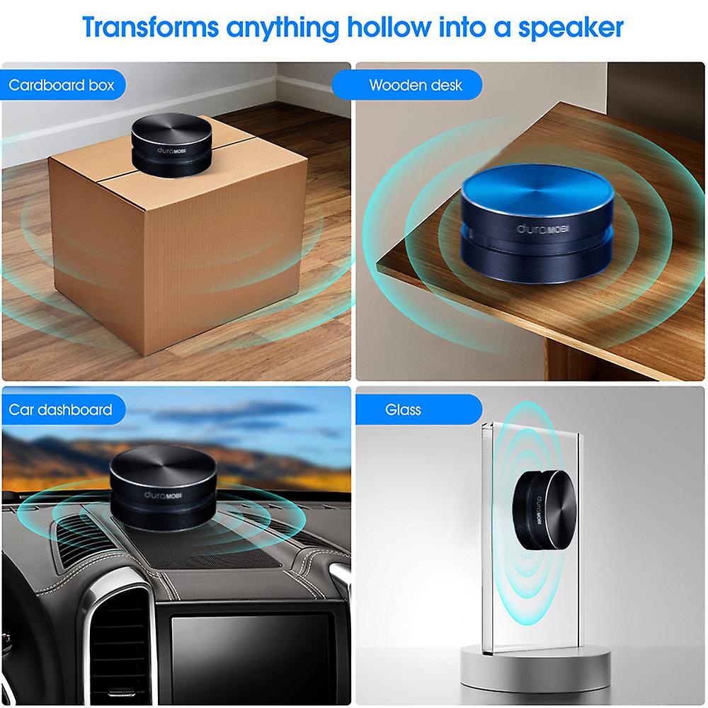 Bone Conduction Bluetooth Speaker - Wireless Vibration Stereo Audio TWS  Portable Digital Music System Bone Conduction Speaker