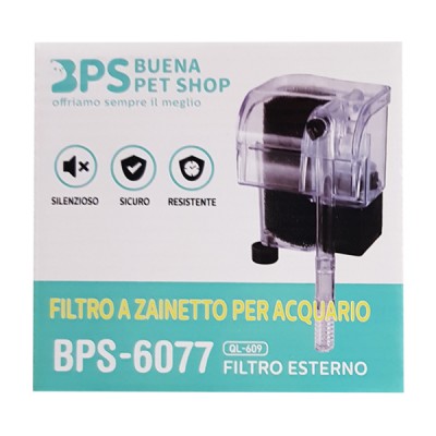 Αθόρυβο Εξωτερικό Φίλτρο Ενυδρείου BPS 380Lt/H με Ενεργό Άνθρακα και Υαλοβάμβακα Αθόρυβο Εξωτερικό Φίλτρο Ενυδρείου BPS 380Lt/H με Ενεργό Άνθρακα και Υαλοβάμβακα