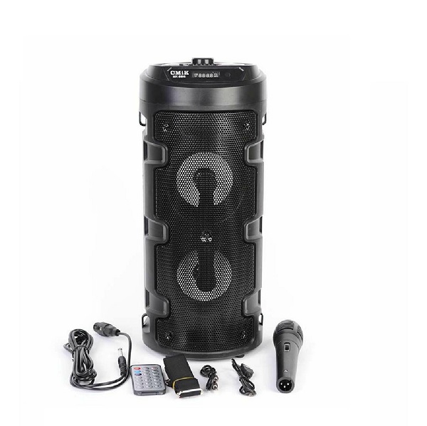 ​Ασύρματο Φορητό Ηχείο Καραόκε με LED & Bluetooth CMIK MK-8895 - Μπλε