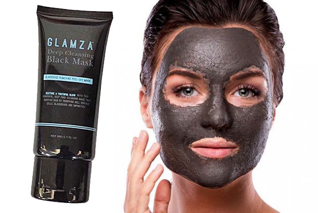 Black Mask - Μαύρη Μάσκα Προσώπου για Καθαρισμό από Μαύρα Στίγματα GLAMZA 50ml