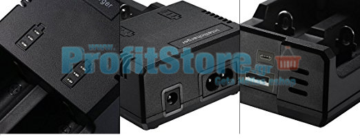 Φορτιστής Μπαταριών Li-Ion 26650/18650 220V και USB - H&D Dual Smart Charger Φορτιστής Μπαταριών Li-Ion 26650/18650 220V και USB - H&D Dual Smart Charger