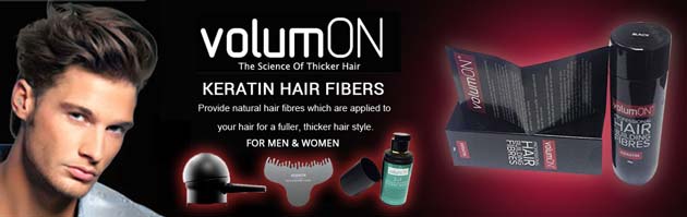 VolumON Hair Building Fibers, κατά της Τριχόπτωσης & Αραίωσης των Μαλλιών