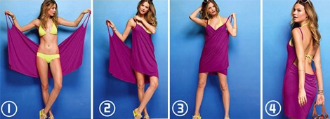 Cover-up Beach Wrap Φόρεμα - Παρεό Cover-up Beach Wrap Φόρεμα - Παρεό