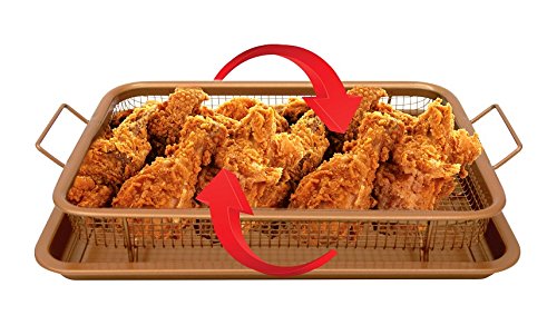 Cripsy Tray - Ταψί για Τηγάνισμα Χωρίς Λάδι στο Φούρνο ή στη Ψησταριά Cripsy Tray - Ταψί για Τηγάνισμα Χωρίς Λάδι στο Φούρνο ή στη Ψησταριά