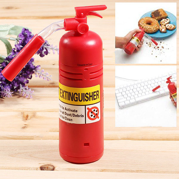 Μίνι Ηλεκτρική Σκούπα Dust Extinguisher Γραφείου Πυροσβεστήρας - Εξαφανίστε Σκόνη & Ψίχουλα