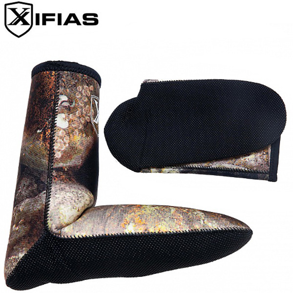 Xifias® Αντιολισθητικά Καλτσάκια Κατάδυσης 3mm με Nylon Jersey Εξωτερικά & Φόδρα Plush Jersey Εσωτερικά - Καφέ Παραλλαγής σε Διάφορα Μεγέθη Xifias® Αντιολισθητικά Καλτσάκια Κατάδυσης 3mm με Nylon Jersey Εξωτερικά & Φόδρα Plush Jersey Εσωτερικά - Καφέ Παραλλαγής σε Διάφορα Μεγέθη
