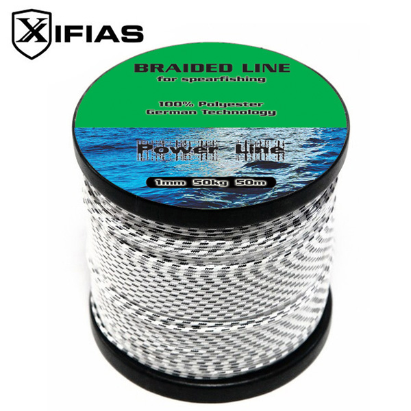 Xifias® Κορδόνι Ψαροντούφεκου για Κατάδυση & Δέσιμο Dacron Braided Line 1mm 50m με Αντοχή έως 50kg