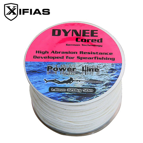 Xifias® Ενισχυμένο Κορδόνι Ψαροντούφεκου για Κατάδυση 16 Κλώνων Dyneema Power Line 1.8mm 50m με Αντοχή έως 320kg Xifias® Ενισχυμένο Κορδόνι Ψαροντούφεκου για Κατάδυση 16 Κλώνων Dyneema Power Line 1.8mm 50m με Αντοχή έως 320kg