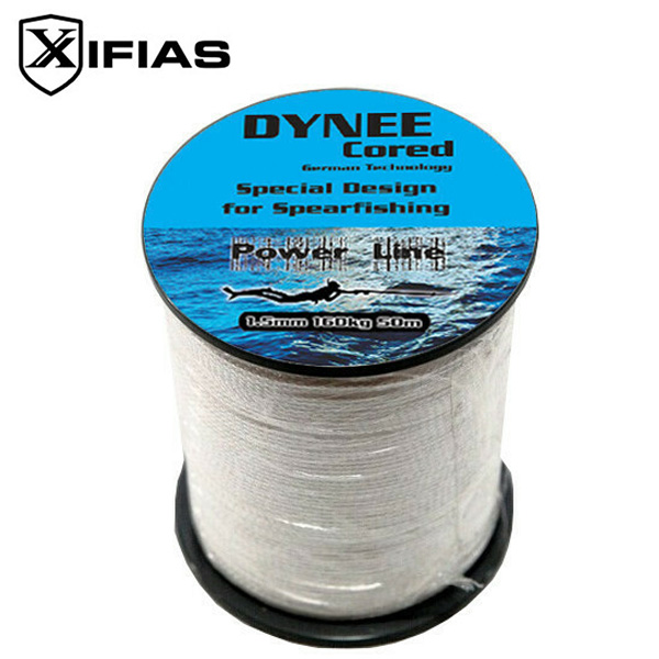 Xifias® Ενισχυμένο Κορδόνι Ψαροντούφεκου για Κατάδυση Dyneema 1.5mm 50m με Αντοχή έως 160kg Xifias® Ενισχυμένο Κορδόνι Ψαροντούφεκου για Κατάδυση Dyneema 1.5mm 50m με Αντοχή έως 160kg