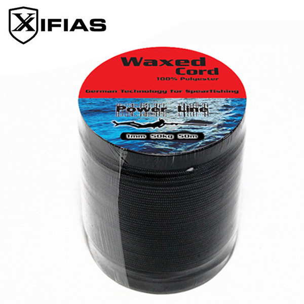 Xifias® Κερωμένο Κορδόνι Ψαροντούφεκου για Κατάδυση & Δέσιμο Dacron 1mm 50m με Αντοχή έως 50kg Xifias® Κερωμένο Κορδόνι Ψαροντούφεκου για Κατάδυση & Δέσιμο Dacron 1mm 50m με Αντοχή έως 50kg