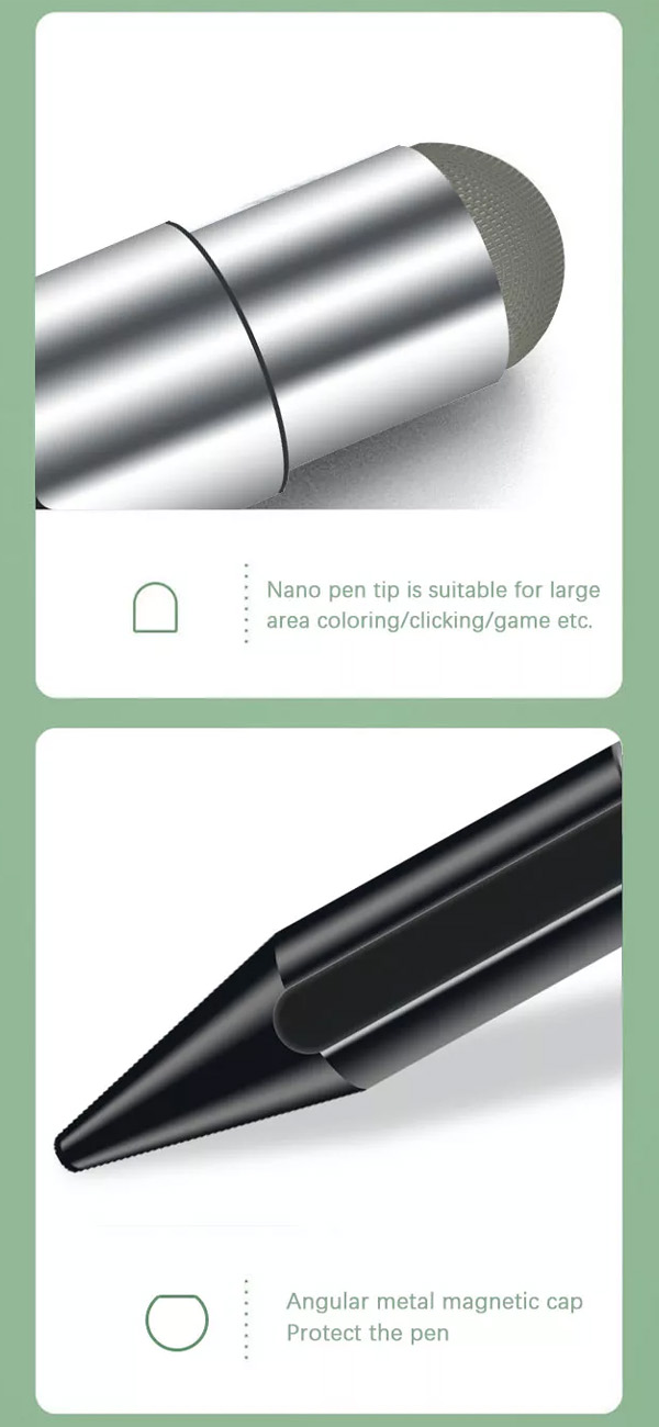 Έξυπνο Active Stylus Μαγνητική Γραφίδα - Στυλό 2 σε 1 για Κινητά, iPad, Tablet ,Ταμπλέτες Αφής & Γραφίδες σε Διάφορα Χρώματα