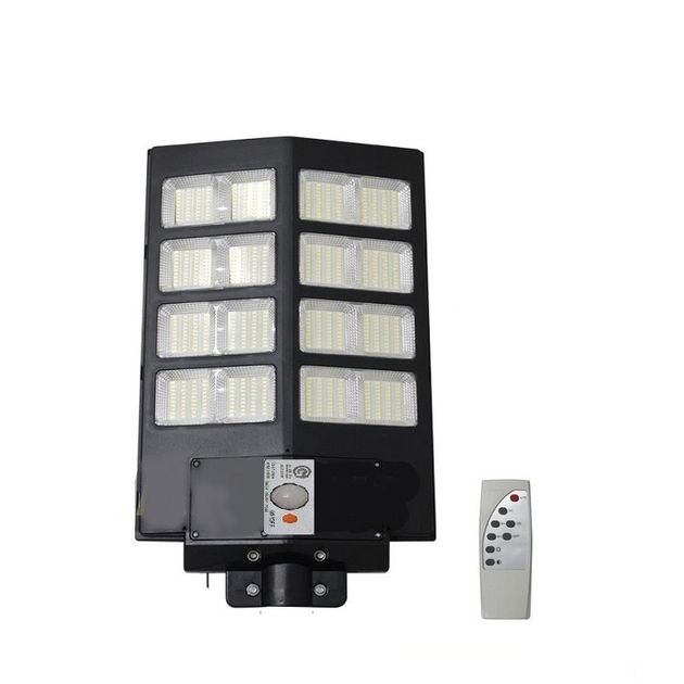 Ηλιακό Φωτιστικό Δρόμου LED 800W Αδιάβροχο με Ενσωματωμένο Πάνελ & Αισθητήρα Κίνησης