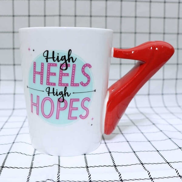 Κούπα με Λαβή σε Σχήμα Γόβας - High Heels Mug Κούπα με Λαβή σε Σχήμα Γόβας - High Heels Mug