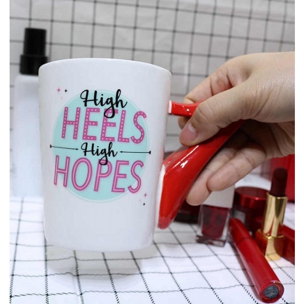 Κούπα με Λαβή σε Σχήμα Γόβας - High Heels Mug Κούπα με Λαβή σε Σχήμα Γόβας - High Heels Mug