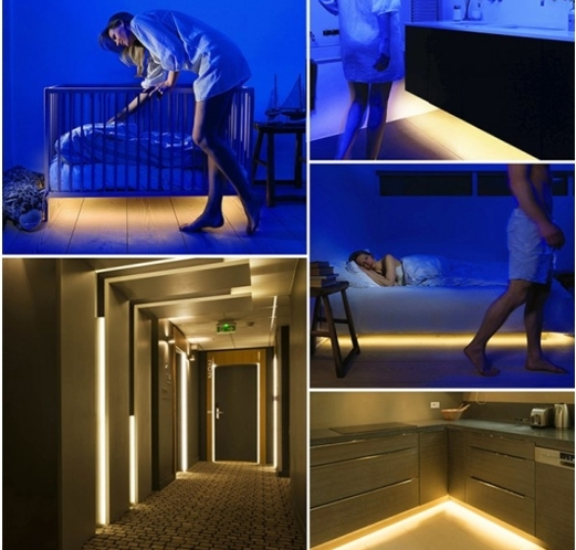Ταινία LED με Ανιχνευτή Κίνησης 1.2m White - Led Digital Bed Lighting