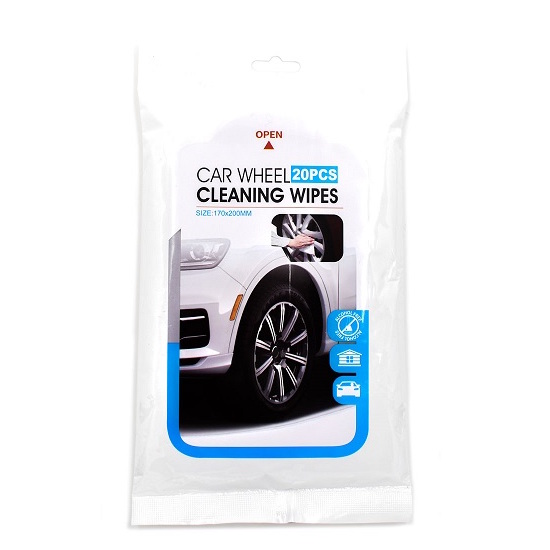 Πανάκια Καθαρισμού Ζαντών Αυτοκινήτου - Cleaning Wipes 20pc