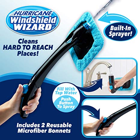 Κιτ Kαθαρισμού Παρμπρίζ με Μικροϊνες - Hurricane Windshield Wizard Cleaner Κιτ Kαθαρισμού Παρμπρίζ με Μικροϊνες - Hurricane Windshield Wizard Cleaner