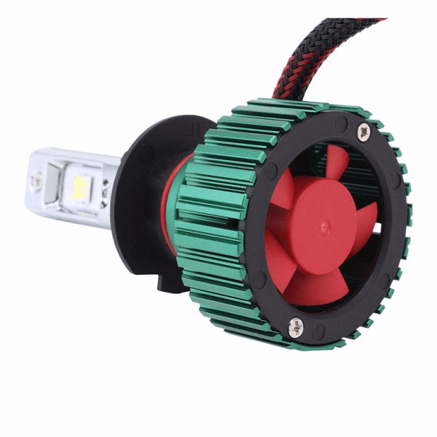 LED Λάμπες Φώτα Αυτοκινήτου H7 60w NovSight 6500k N8 a384 16000 Lumens