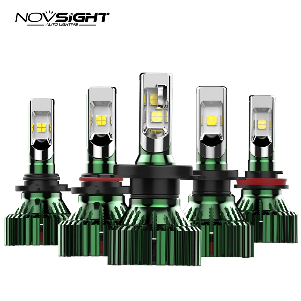 LED Λάμπες Φώτα Αυτοκινήτου H7 60w NovSight 6500k N8 a384 16000 Lumens