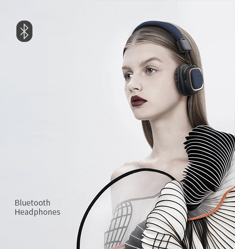 Ασύρματα On-Ear Ακουστικά Bluetooth με Aux & Μικρόφωνο - Wireless Headset