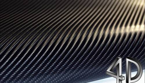 Διακοσμητική Αυτοκόλλητη Ταινία 4D Carbon - Ρολό 127×120cm