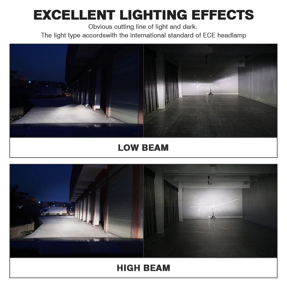 Σετ 2 Λάμπες Αυτοκινήτου NovSight Led H7 100W 20000LM 6000K