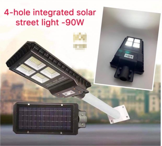 Ηλιακός Προβολέας Δρόμου - Solar Street Light 60W