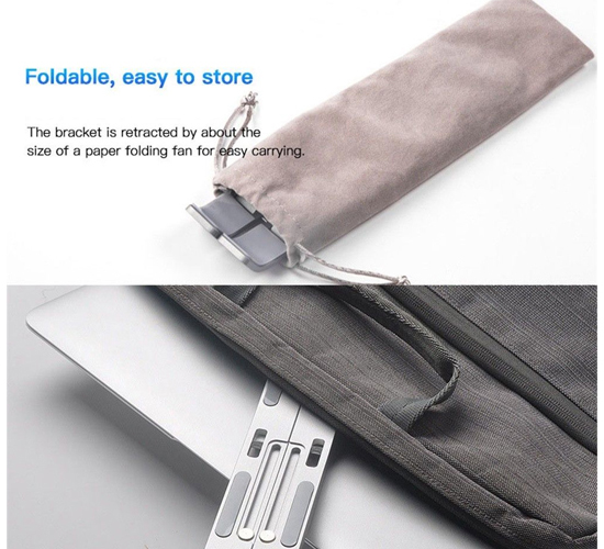 Πτυσσόμενη Βάση Tablet & Λάπτοπ Αλουμινίου - Laptop Stand Boneruy